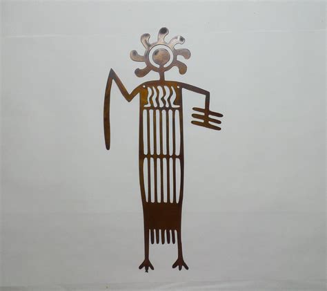 exterior metal southwestern petroglyph house art|southwestern metal wall art.